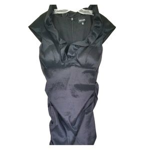 Black cocktail dress